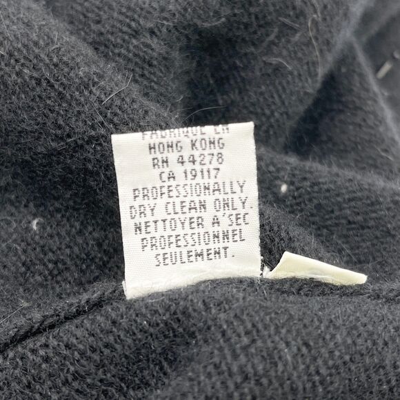 VTG Marisa Christina Cardigan Sweater Womens Medium Lambswool Angora Beaded Glam - Picture 6 of 6